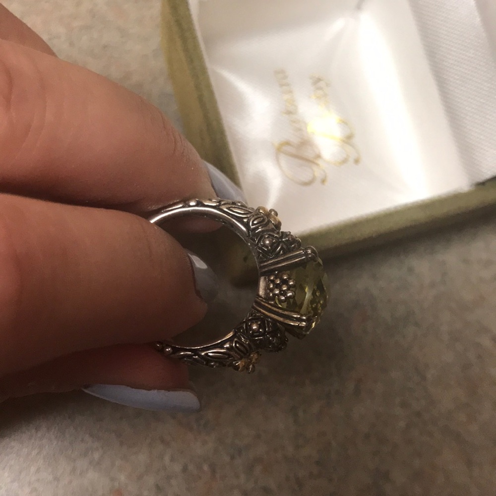 Barbara Bixby Lemon Citrine Ring 18K Gold - Picture 8 of 8